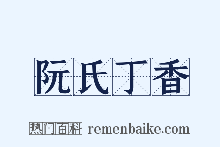 阮氏丁香是什么意思的图片